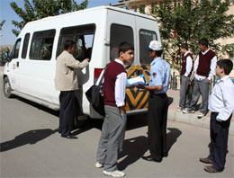 Ş.Urfa'da okul servisleri sıkı takipte